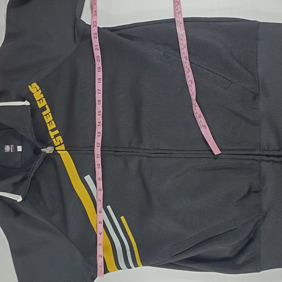 Pittsburgh Steelers Mens L NFL Pro Line Blk Jacket - Picture 5 of 9